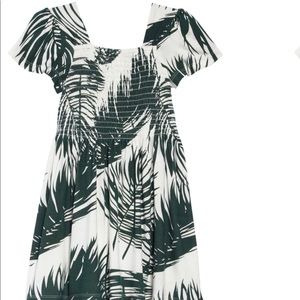 Peek girls Phylis palm print dress